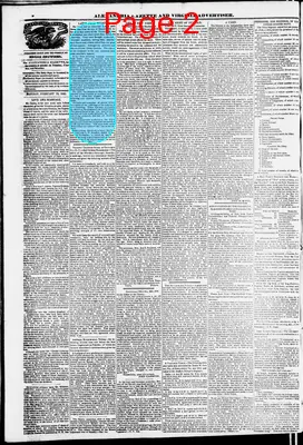 Page thumbnail for Alexandria Gazette