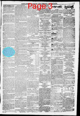 Page thumbnail for Alexandria Gazette