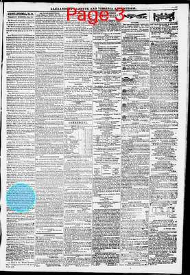 Page thumbnail for Alexandria Gazette