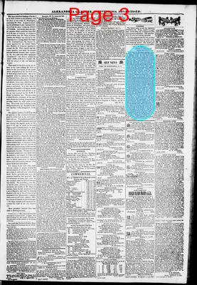 Page thumbnail for Alexandria Gazette