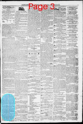 Page thumbnail for Alexandria Gazette