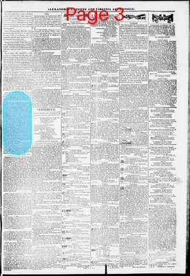 Page thumbnail for Alexandria Gazette