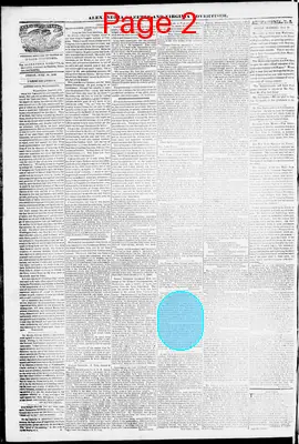 Page thumbnail for Alexandria Gazette