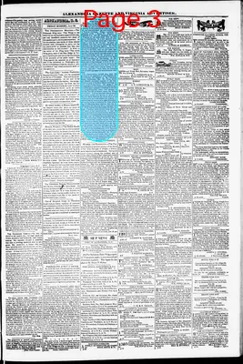 Page thumbnail for Alexandria Gazette