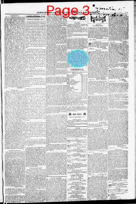 Page thumbnail for Alexandria Gazette