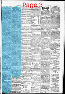 Page thumbnail for Alexandria Gazette