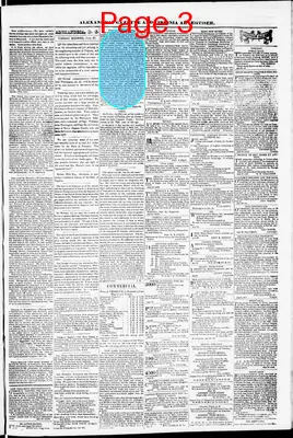 Page thumbnail for Alexandria Gazette