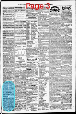 Page thumbnail for Alexandria Gazette