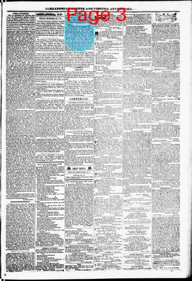 Page thumbnail for Alexandria Gazette