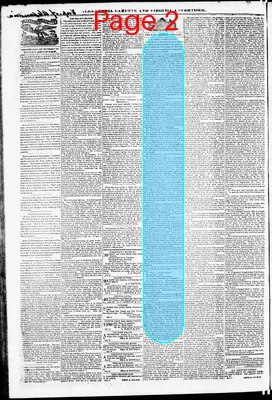 Page thumbnail for Alexandria Gazette