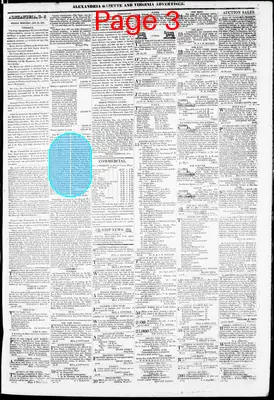 Page thumbnail for Alexandria Gazette
