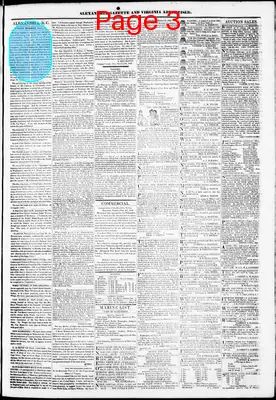 Page thumbnail for Alexandria Gazette