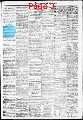 Page thumbnail for Alexandria Gazette