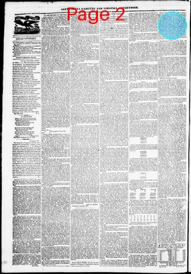 Page thumbnail for Alexandria Gazette