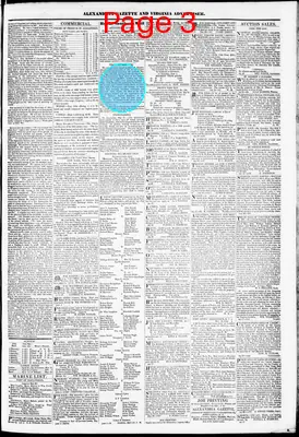 Page thumbnail for Alexandria Gazette