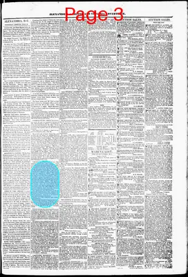 Page thumbnail for Alexandria Gazette