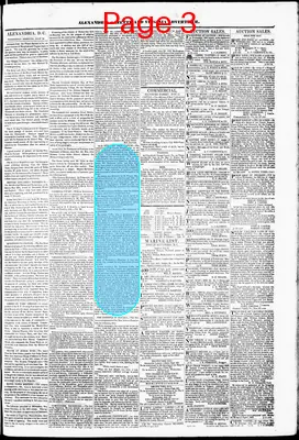 Page thumbnail for Alexandria Gazette