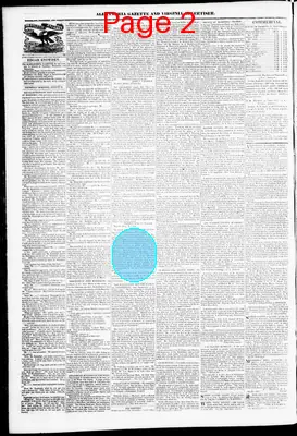 Page thumbnail for Alexandria Gazette