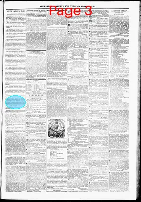 Page thumbnail for Alexandria Gazette