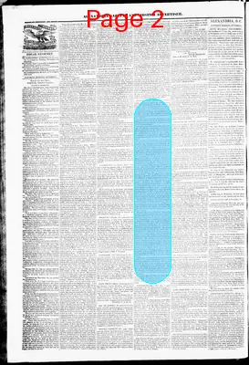Page thumbnail for Alexandria Gazette