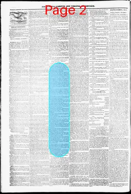 Page thumbnail for Alexandria Gazette