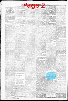 Page thumbnail for Alexandria Gazette