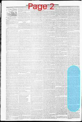 Page thumbnail for Alexandria Gazette