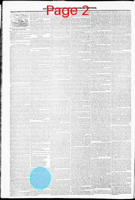Page thumbnail for Alexandria Gazette