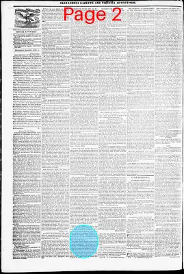 Page thumbnail for Alexandria Gazette