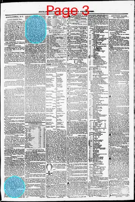 Page thumbnail for Alexandria Gazette
