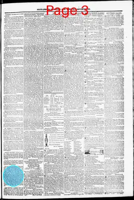 Page thumbnail for Alexandria Gazette