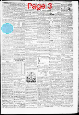 Page thumbnail for Alexandria Gazette