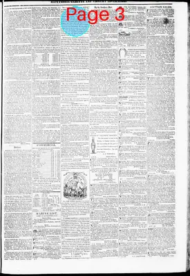 Page thumbnail for Alexandria Gazette