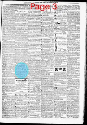 Page thumbnail for Alexandria Gazette