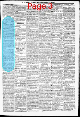 Page thumbnail for Alexandria Gazette