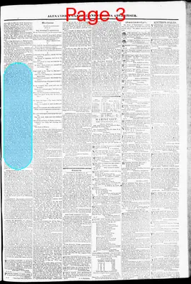 Page thumbnail for Alexandria Gazette