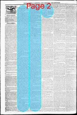 Page thumbnail for Alexandria Gazette