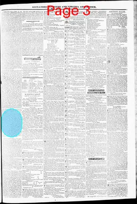 Page thumbnail for Alexandria Gazette