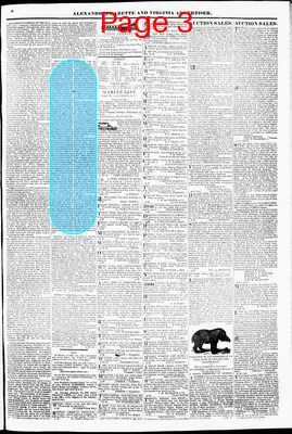 Page thumbnail for Alexandria Gazette