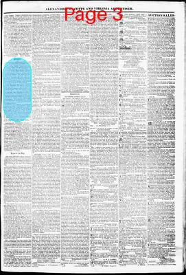 Page thumbnail for Alexandria Gazette