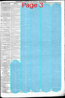 Page thumbnail for Alexandria Gazette