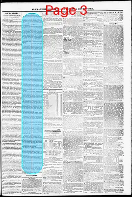 Page thumbnail for Alexandria Gazette