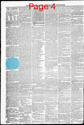 Page thumbnail for Alexandria Gazette