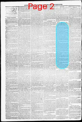 Page thumbnail for Alexandria Gazette