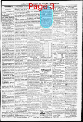 Page thumbnail for Alexandria Gazette