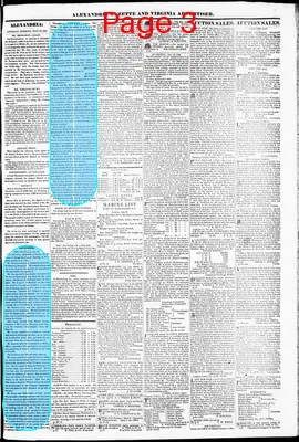 Page thumbnail for Alexandria Gazette