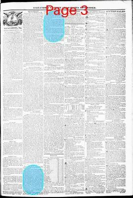 Page thumbnail for Alexandria Gazette