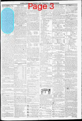 Page thumbnail for Alexandria Gazette