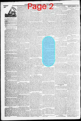 Page thumbnail for Alexandria Gazette