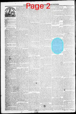 Page thumbnail for Alexandria Gazette